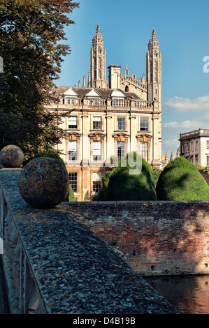 Clare & King`s College, Cambridge,UK Stock Photo